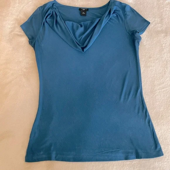 Ann Taylor Scoop Neck Top - Size S Petite - Picture 6 of 11